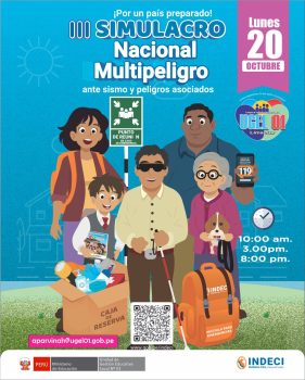 III Simulacro de Sismo Multipeligro